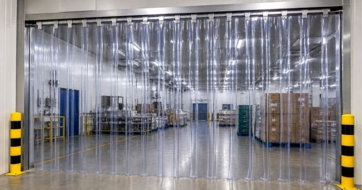 PVC Strip Transparent Curtain in Mumbai